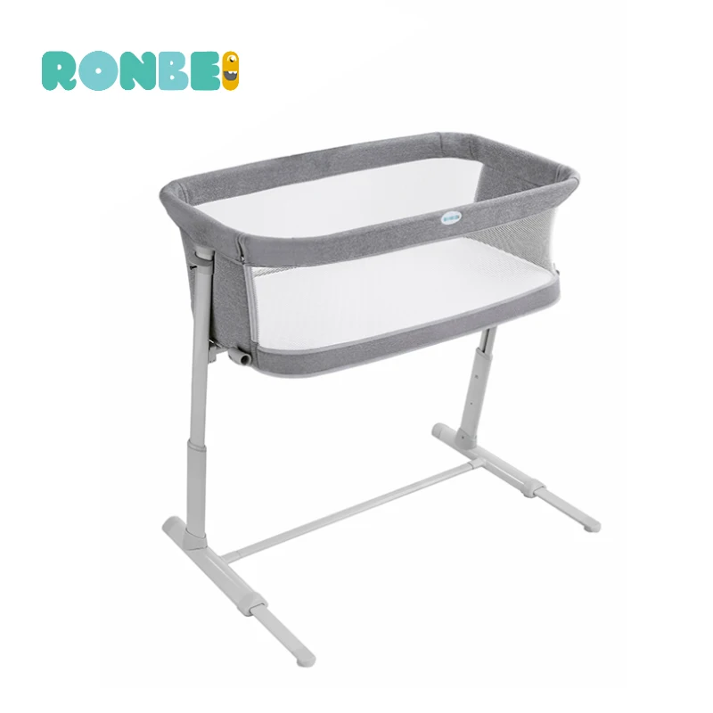 Hot selling multifunctional Bedside Sleeper Portable baby bed cot bed Adjustable height baby crib