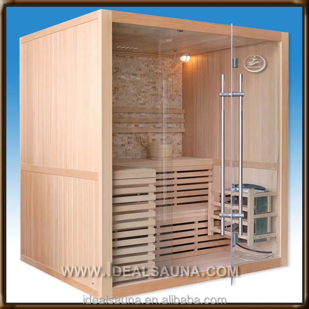 4 person traditional stone steam sauna room