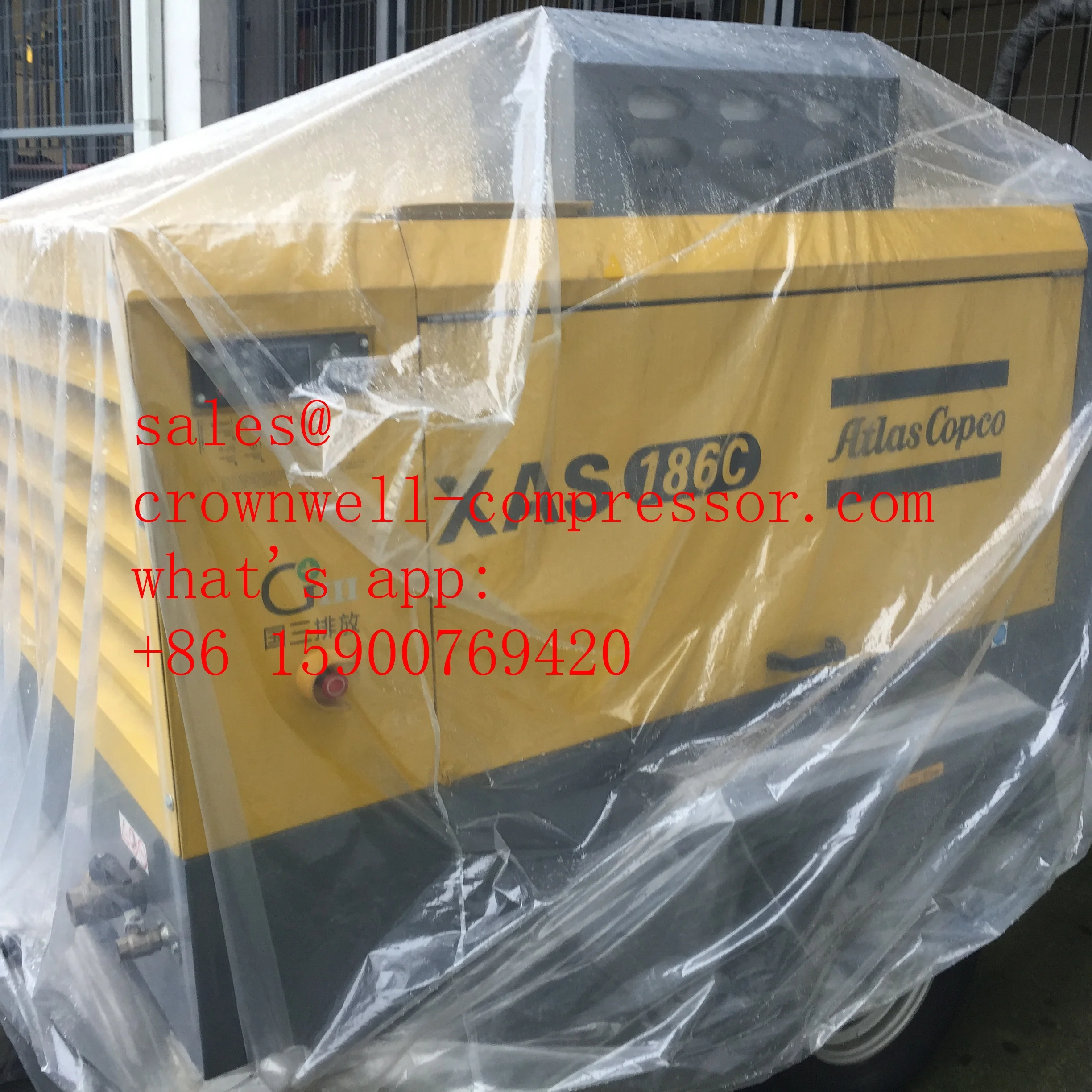 XAS186C XAS 186C portable air compressor XAS 186 XAS186
