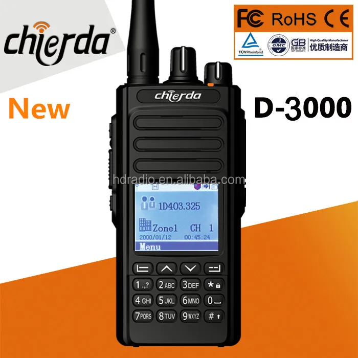 IP66 противошумные жк-screen1000 каналов китай DMR grundig радио CD-D-3000