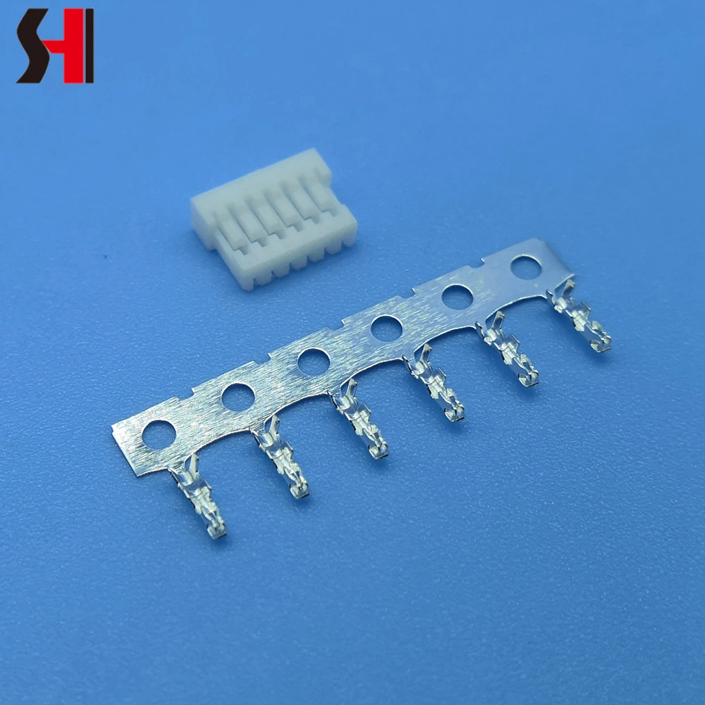 LVDS 1 мм шаг провода для платы CI14 штекер 6-контактный электронный разъем