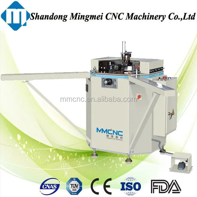 MMCNC press machine for aluminium/corner combining machine for aluminium frames profiles lzj-120