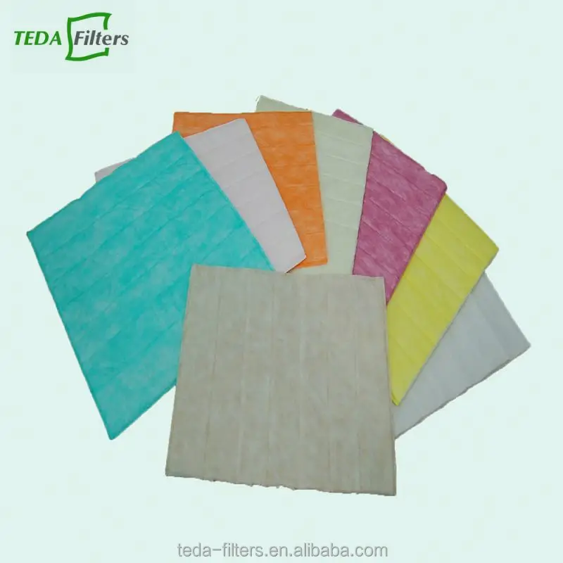 
High Efficiency Air Pocket Filter Media 