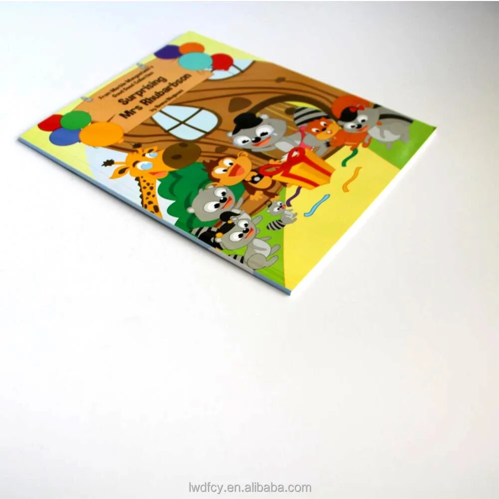 
China Factory Custom Colorful Offset Printing Children Book 