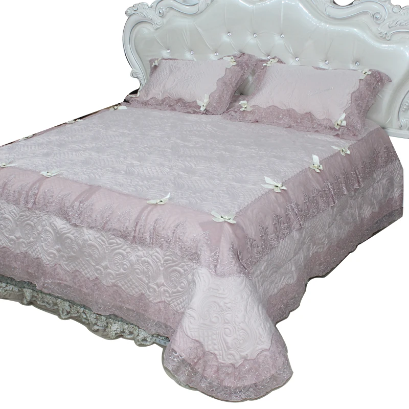 Мягкая вышивка, ткань из бамбукового волокна, Сатиновое постельное белье