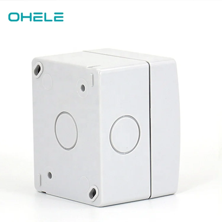 
Factory direct sale IP55 waterproof switch and socket 
