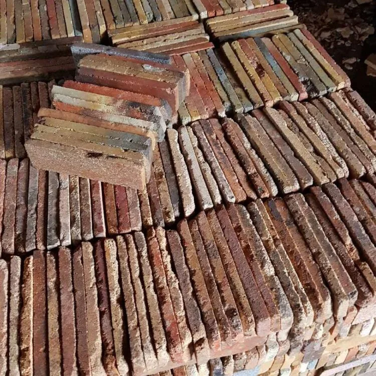  Восстановленные тонкие кирпичи в старинном стиле для строительства