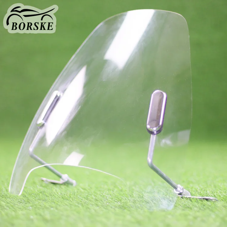 Воздушный поток Регулируемый ветрового стекла Ветер Дефлектор Универсальный мотоцикл лобовое стекло