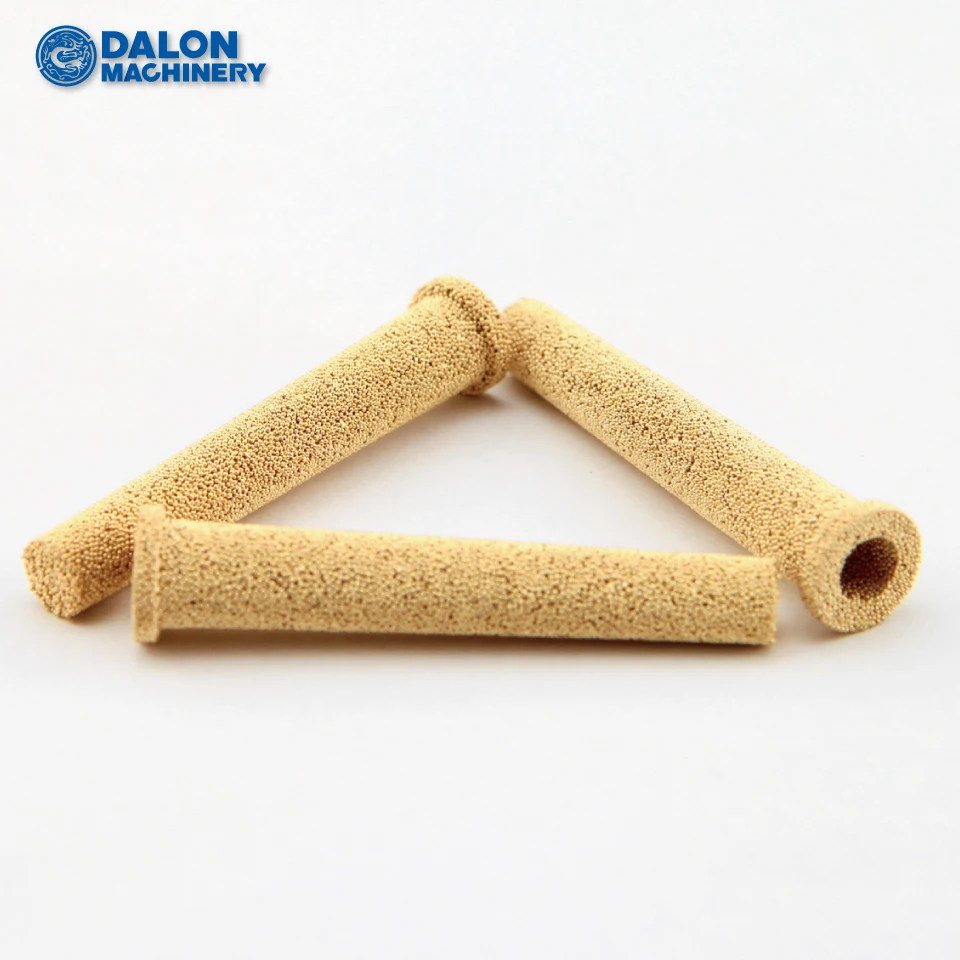 sintered porous conical gas air filter cartridge