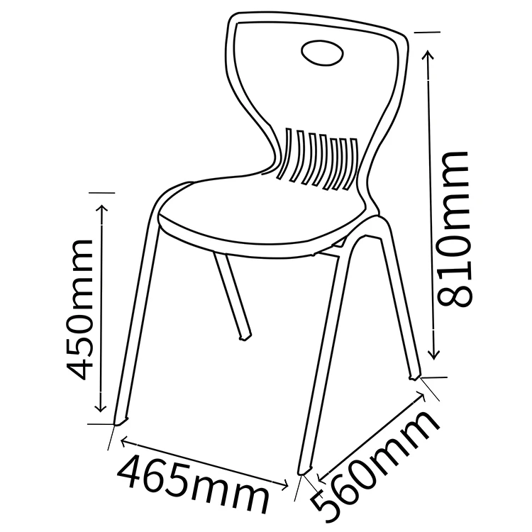 Коммерческая мебель для использования в ресторане недорогие штабелируемые стулья студенческий стул продажи