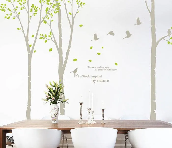 Стикер стены стиль и ПВХ тип наклейка наклейки на стены