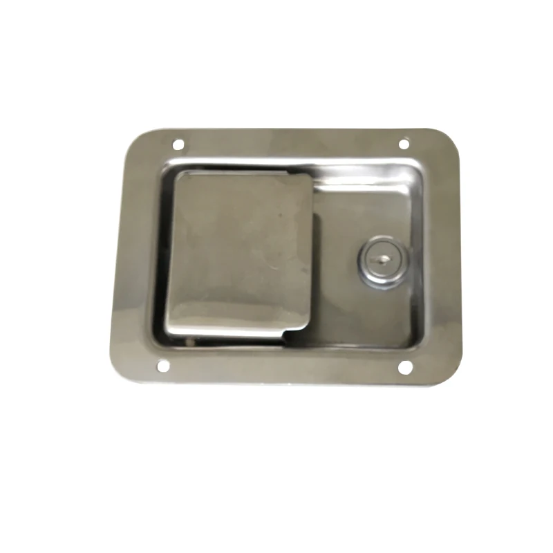 Truck Body Parts Refrigerated Truck Tool Box Paddle Lock Latch Stainless Steel Container Box Trailer Door Lock Latch