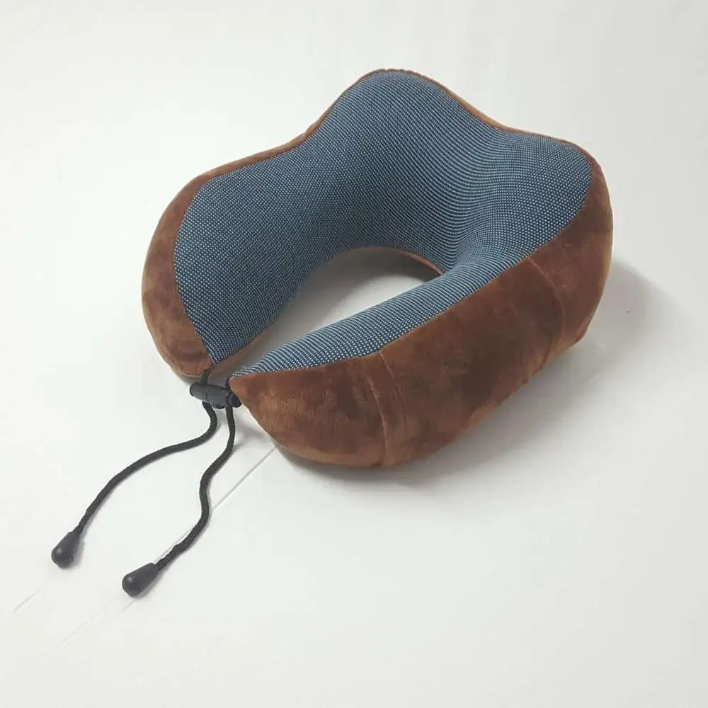 Custom Design Office Napping Sleep U Shape Soft Neck Rest Memory Foam Pillow Cushion