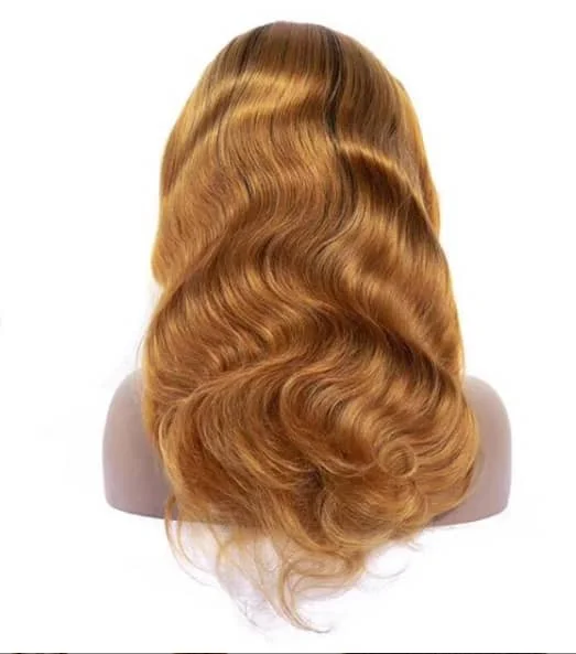 Guarantee Hair 1b/30 Unprocessed Vigin Wig 100% Virgin Remy Human Hair Wig