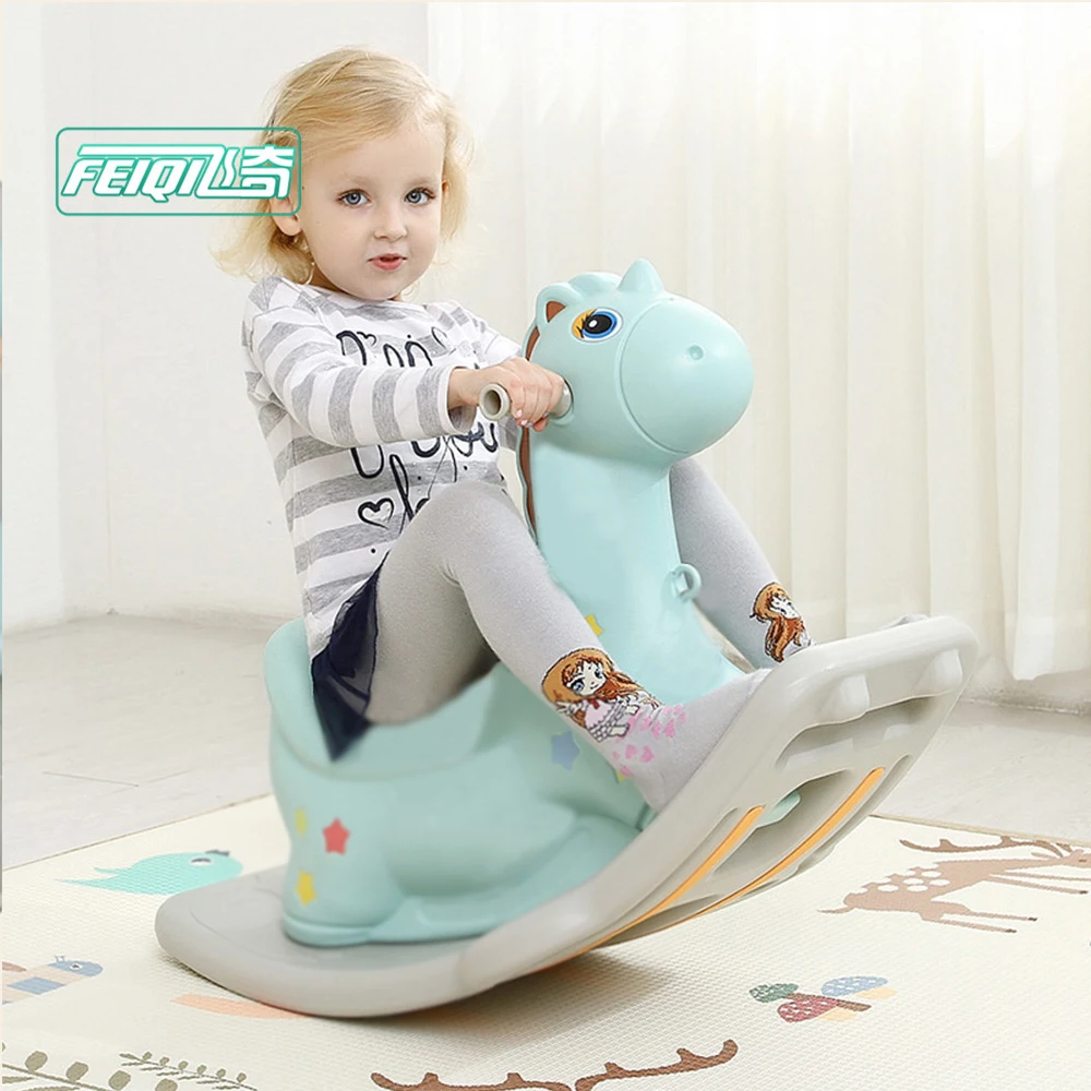 
Cheap ebay baby Plastic Toys Kids Rocking horse 