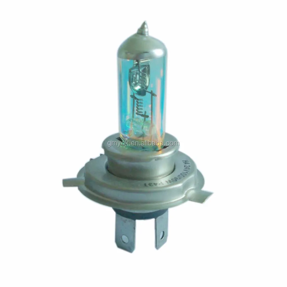 12v 100/90w Light P43t Motorcycle Bulb Transparent H4 Halogen Bulbs