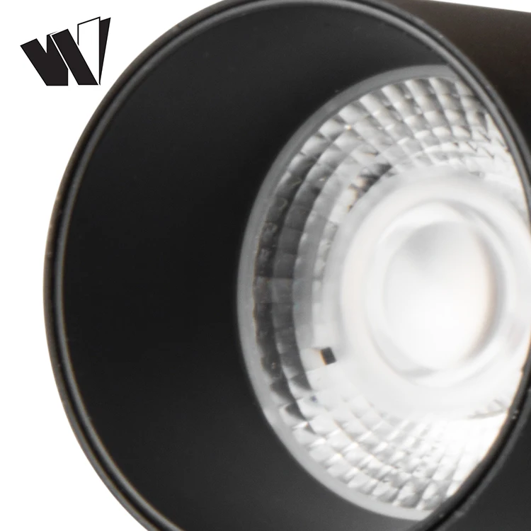 Hot selling industrial black COB 3w 6w 8w 12w 20w 25w 30w 35w linear led ceiling pendent light