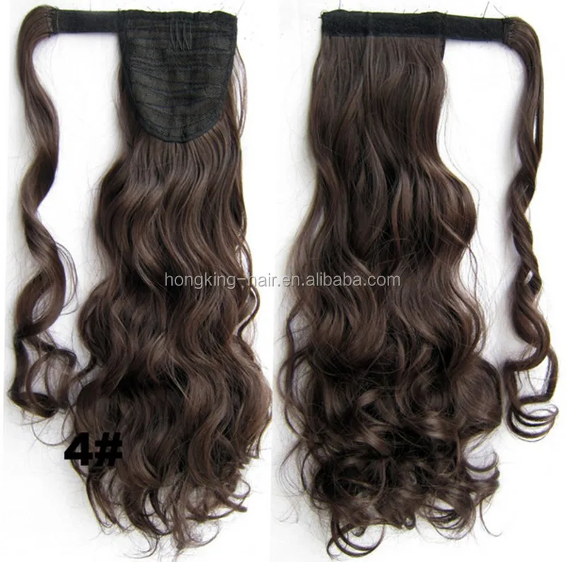 Cheap Factory Price Human Hair Ponytail Extension Magic tape for reseller