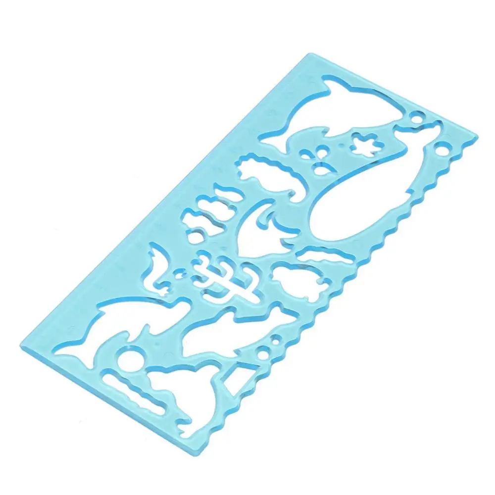 Custom Plastic Pattern Template Stencil Drawing Ruler Stencils