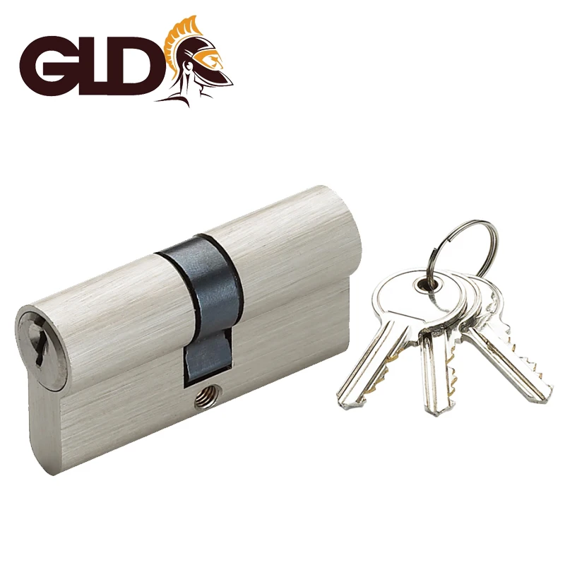 Safety solid brass serrure european lock cylinder