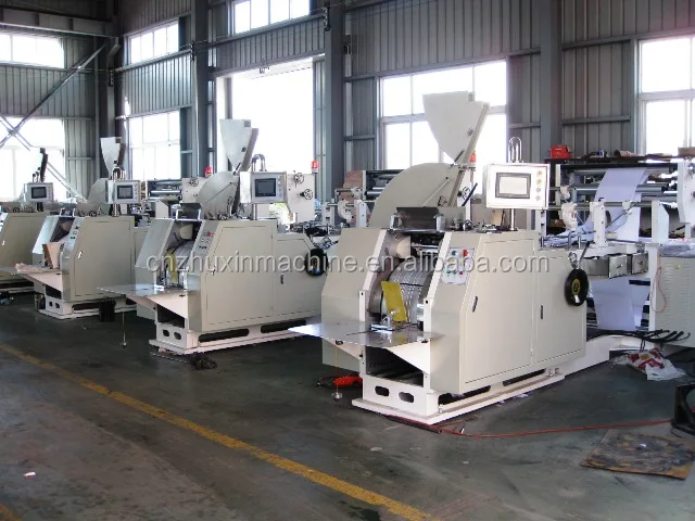 CY-400 NEW full automatic paper bag making machine with flexo printing