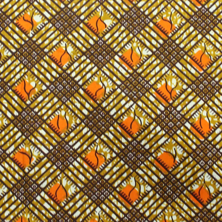 Veritable wax african fabric java wax print fabric