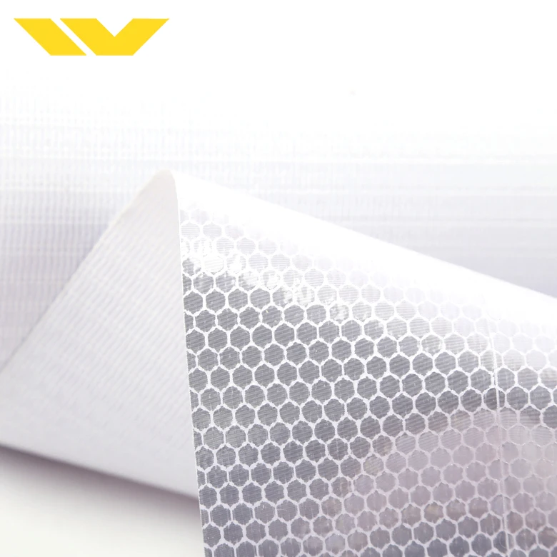 Белый сота инфракрасные лист растворитель для печати наклейки ролл ПВХ, светоотражающих баннер, flex