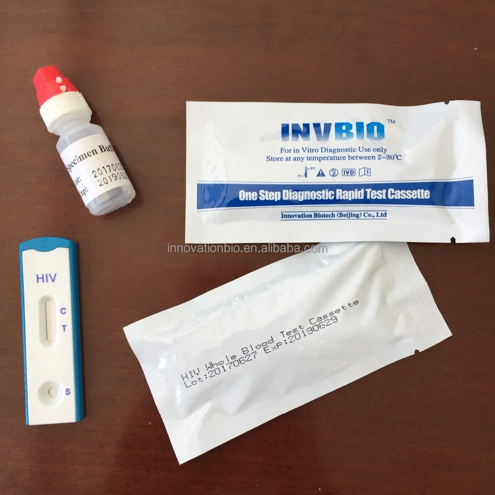 
CE mark one step test deivces rapid HIV home test 
