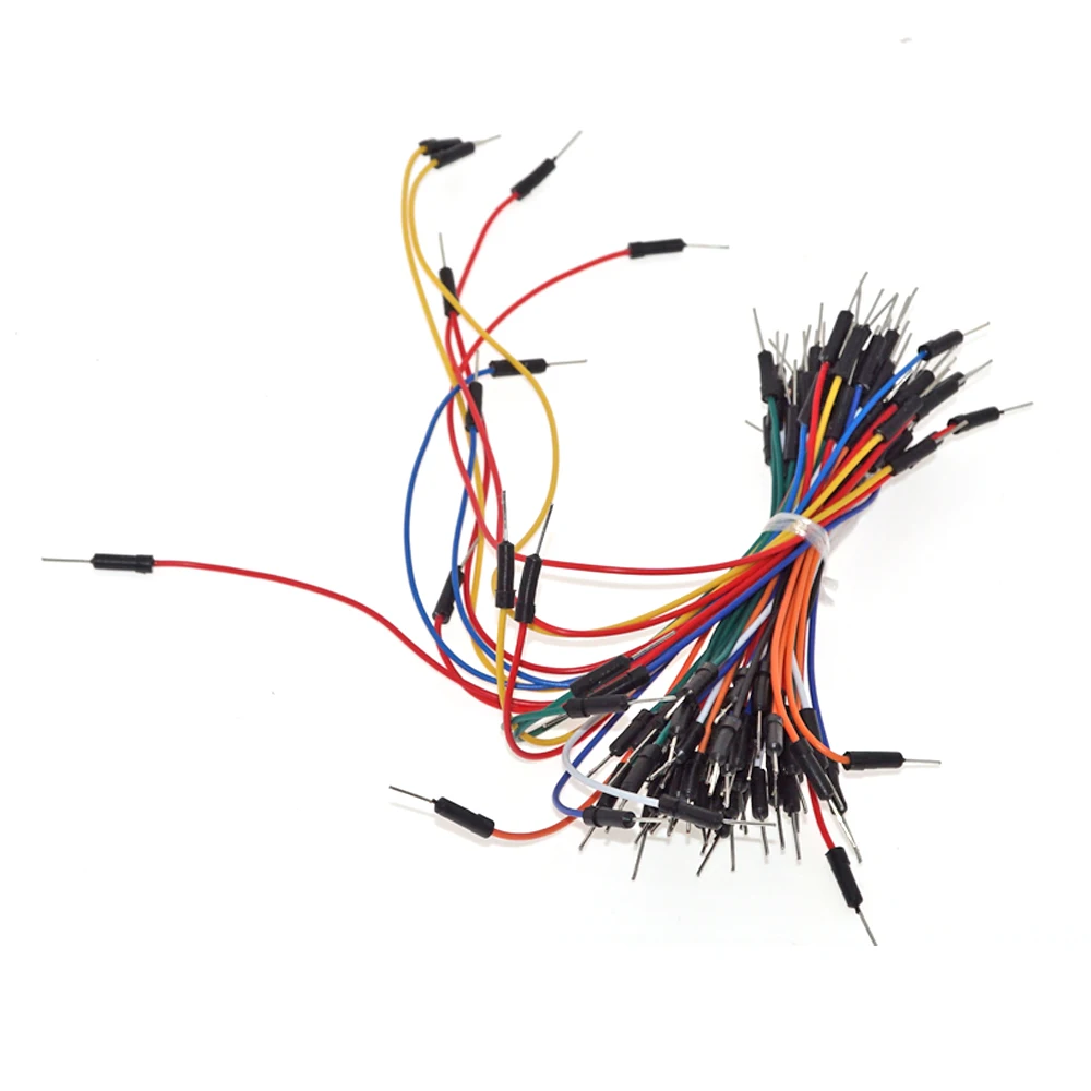 Okystar 65 шт. набор кабелей штекер-штекер Джампер провод