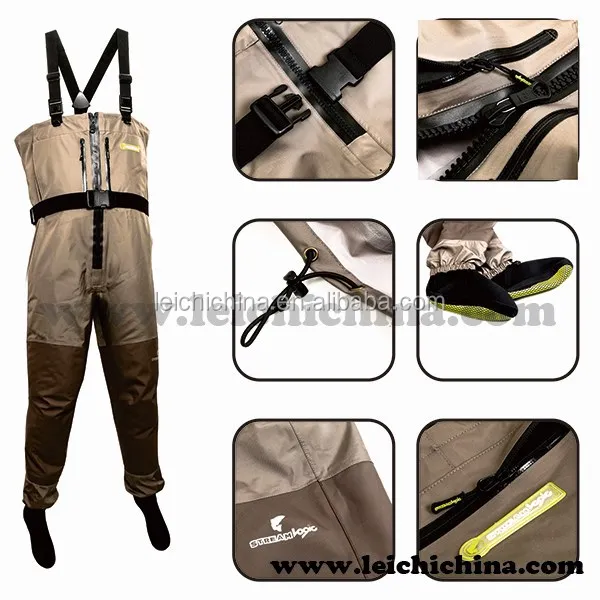 Waterproof Breathable Fishing Chest Waders