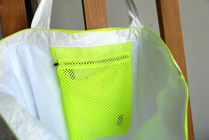 Custom logo printed tyvek tote shoulder shopping bag