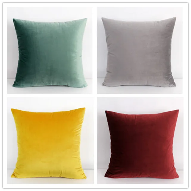 Завод индивидуальные высокое качество декоративные красочные плюшевая подушка