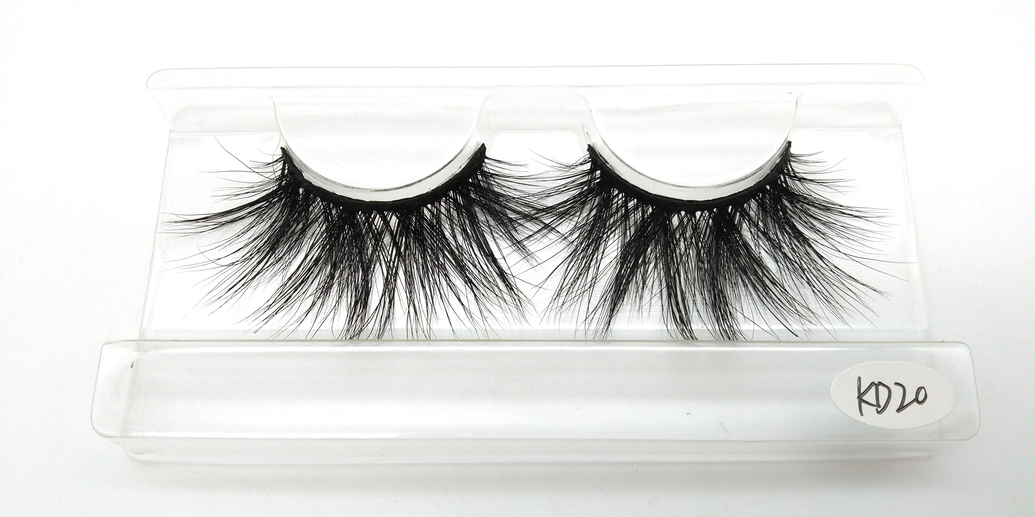 Mink Lashes  Fluffy Volume False Eyelashes Natural Look Reusable 100% Handmade