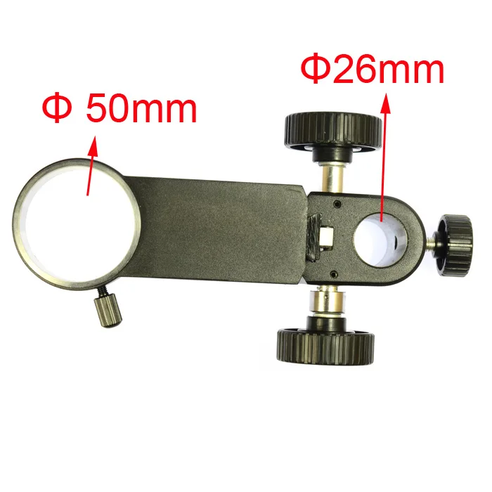 HAYEAR 50mm Gear Ring Holder Industrial Microscope  Big Heavy Duty Metal Microscope Camera Table Stand