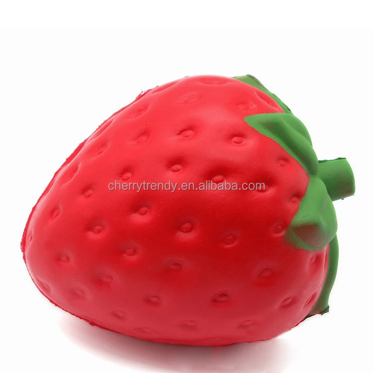 
Slow Rising Jumbo Strawberry Squishy 