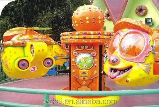 8 мест с принтом «большие глаза» вертолете стекловолокно самолета Детские аттракционы парк развлечений для