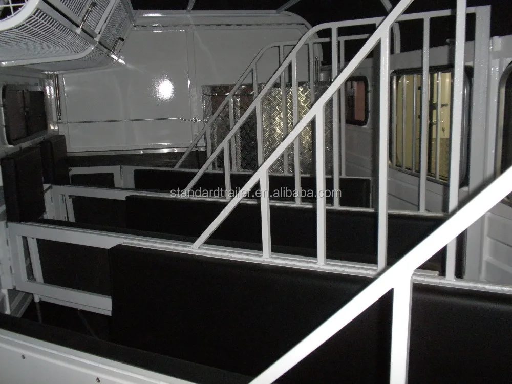 
Angle load horse float 