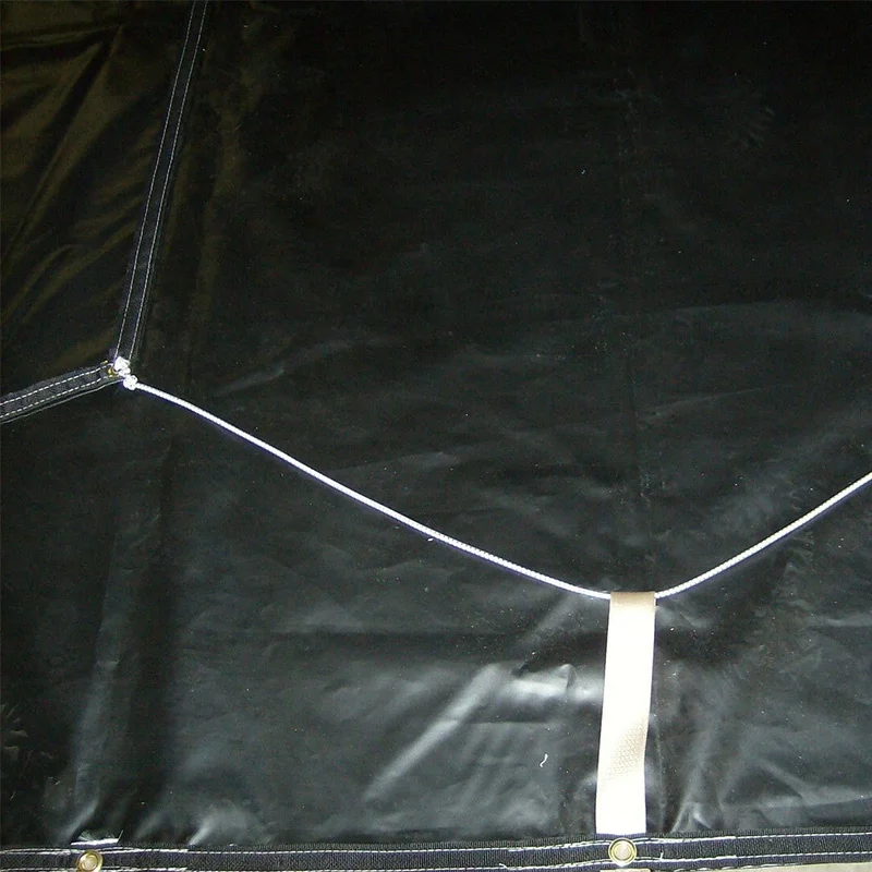 Hight Quality Waterproof Vinyl Coated Polyester Truck Tarpaulins Fabric PVC Coated Dump Truck  Mesh Tarp For Truck