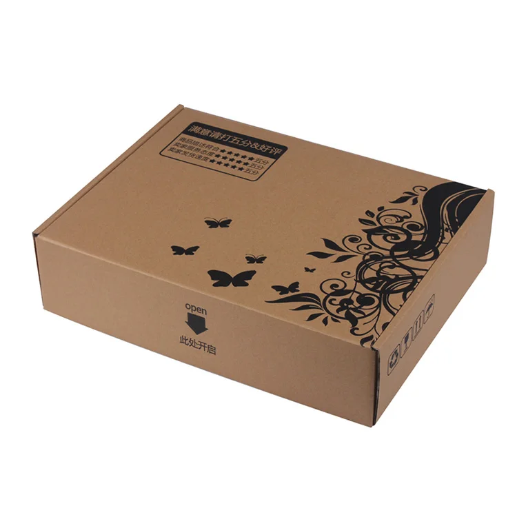 Wholesale Custom Hot Selling Corrugated Cardboard Paper Box for Clothes