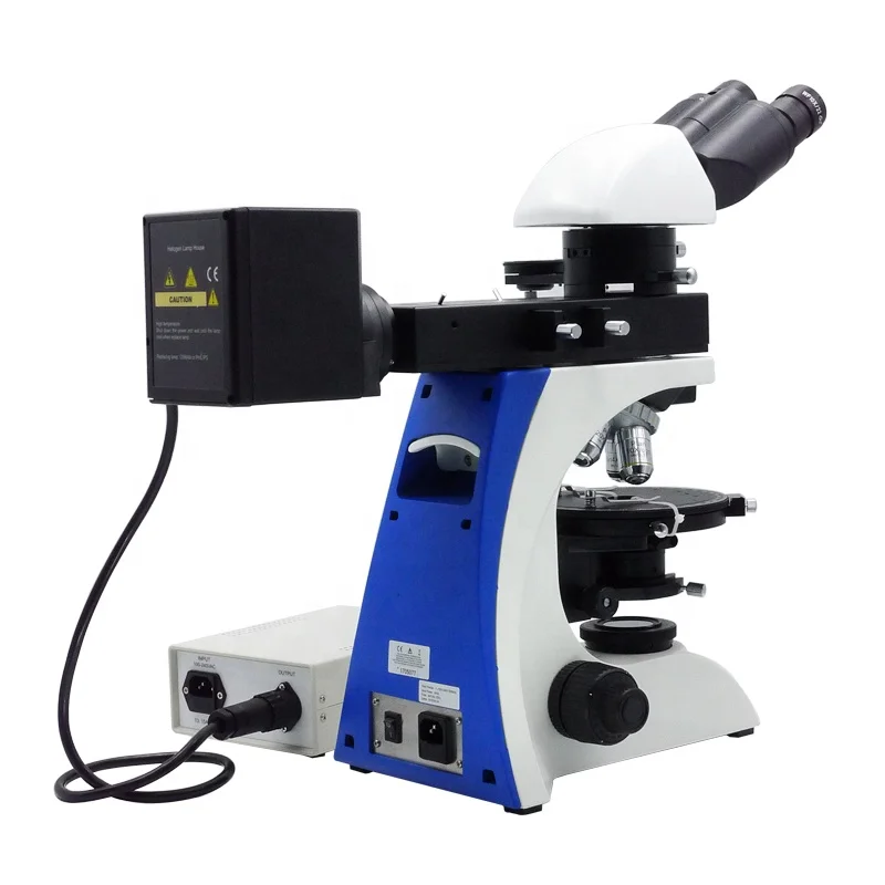OPTO-EDU A15.2601-RTB 640X Reflecting And Transmitting Professional Binocular Polarizing Microscope