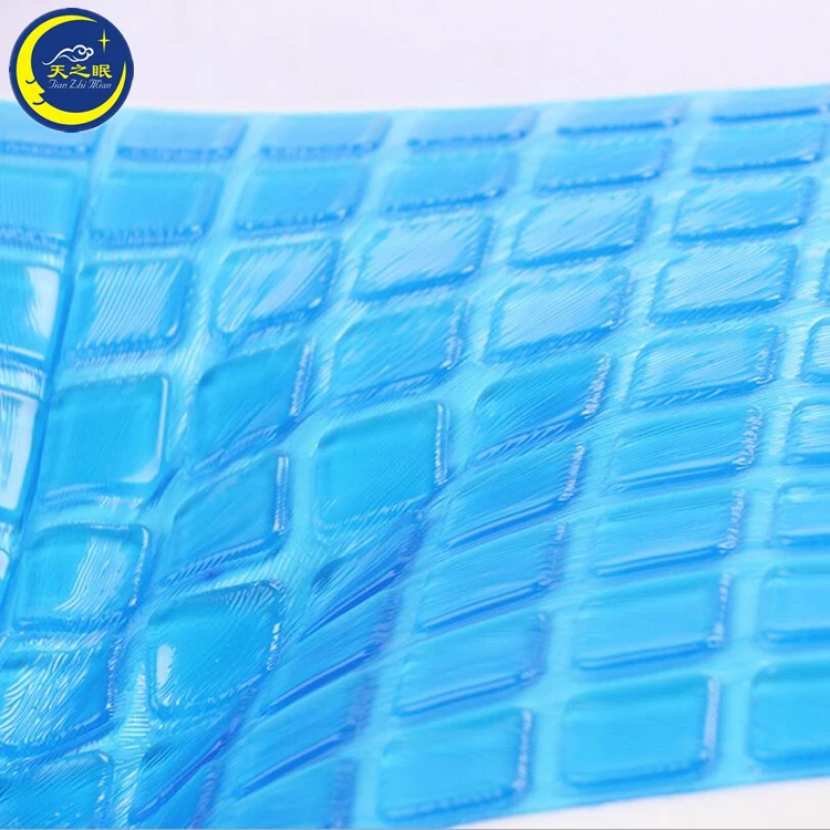 Silicone Gel Memory Foam Summer Cool Pillow For Cervical Vertebra Healing