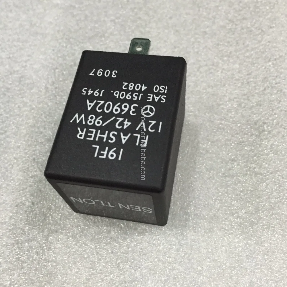 Sentlon 19FL Flasher Units 12V 21w x 4 + (2 x 5w) Max 98W Relay Unit 3 Pin 36902A