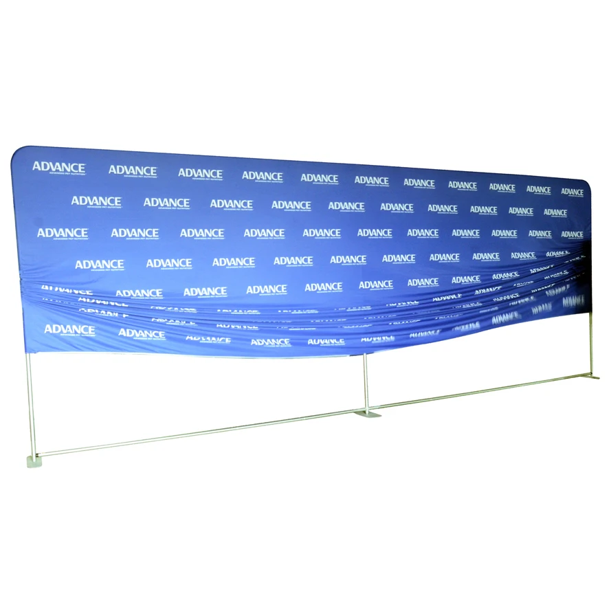 100% polyester knitted fabric for direct and transfer print fabric for display system