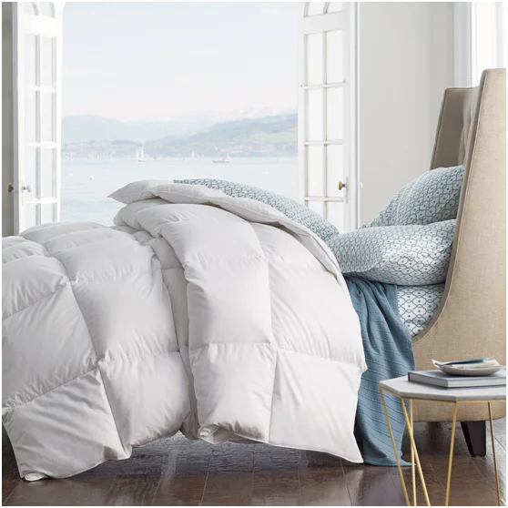 hot sale luxury white goose down duvet, comforter, quilt