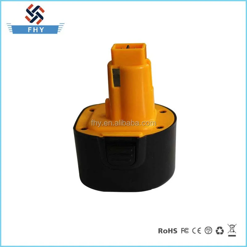 9.6 В 2.0Ah Ni-CD Аккумуляторные Батареи Электроинструмент для Замены Dewalt DC9091 DE9038 DE9091 DW9091 DE9092 DE9094 DE9502