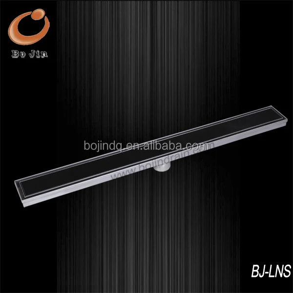 tile insert floor drain stainless steel long shower drain