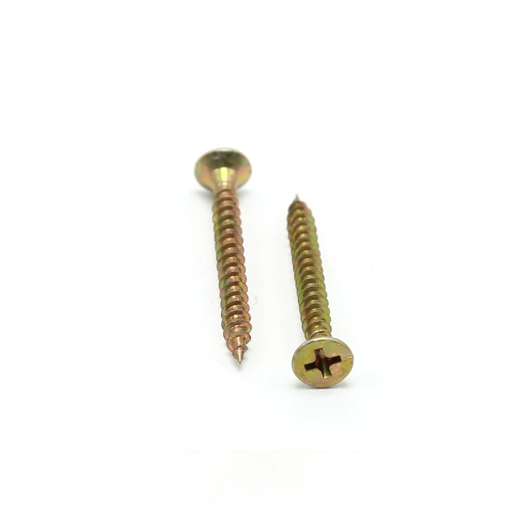 DIN 7505 Particle Board Screws with Cross Recess Type Z, Countersunk Head
