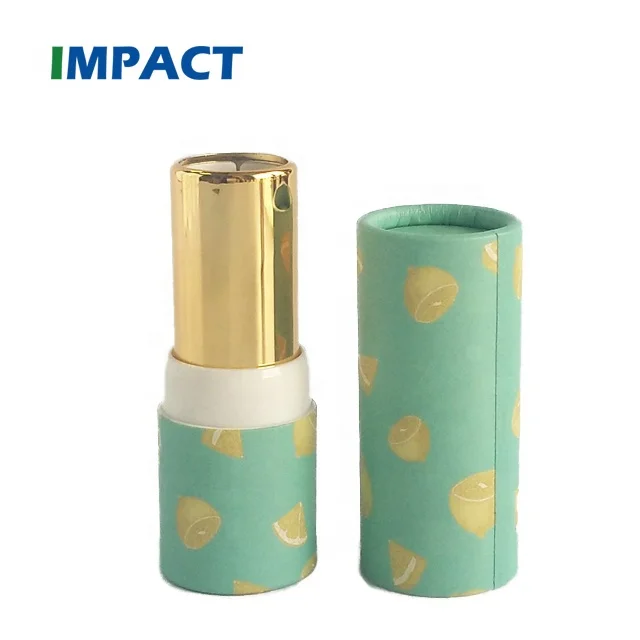 1 oz 30 g Custom Kraft Paper Tube Cardboard Lip Balm Tubes
