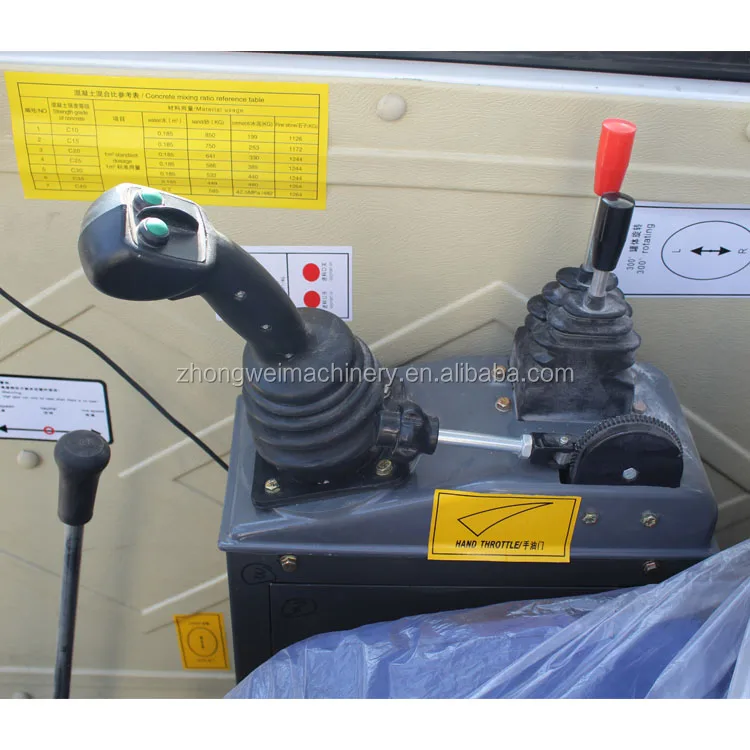 4 ton concrete mixer machine truck mini