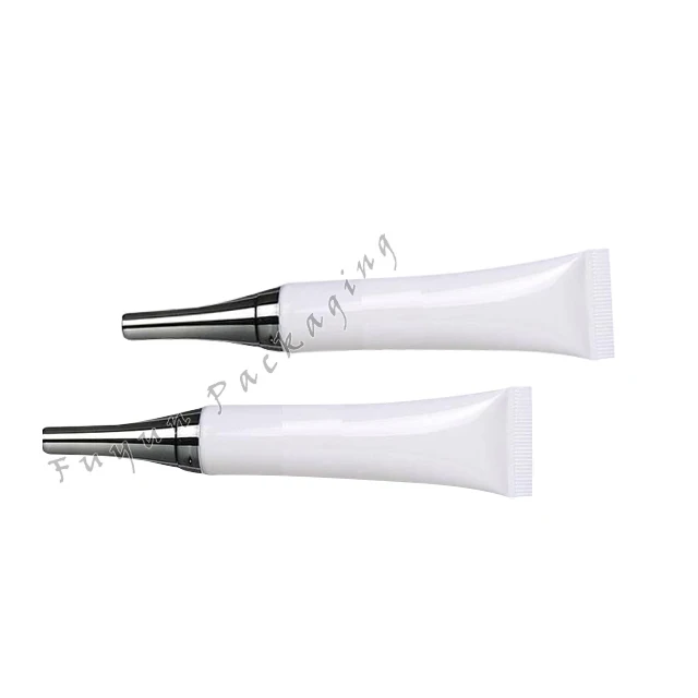 Plant essence eye cream15ML Whitening Hose silver cover Eye cream tube packing bottle Cosmetics packaging hose